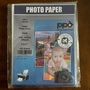 64 lb. Inkjet Gloss Photo Paper